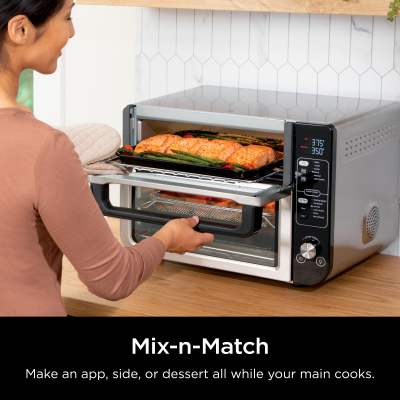 How to use the Ninja Foodi Smart DOUBLE Oven with FlexDoor 