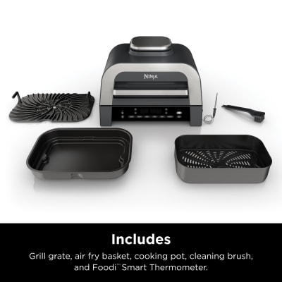 Euro Pro Ninja Foodi XL Pro Grill, Griddle and Air Fryer in Black