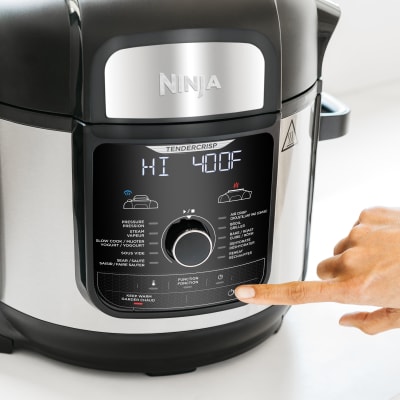 NINJA Foodi 8 Qt. Stainless Steel Pressure Cooker and Air Fryer