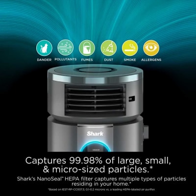 Shark Clean Sense Air Purifier 500, Clean Sense IQ, NanoSeal True