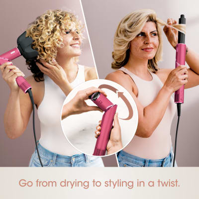 Shark FlexStyle® Air Styling & Drying System Limited Edition Ultimate Gift  Set in Malibu Pink Hair Stylers - Shark