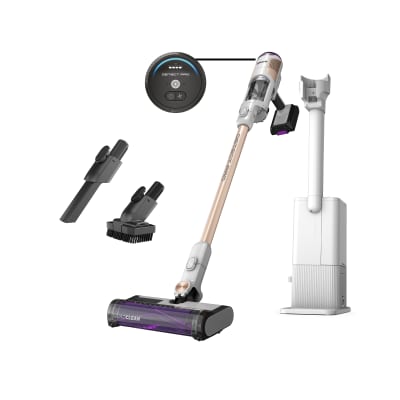 Shark Detect Pro Auto-Empty System, Cordless Vacuum with QuadClean  Multi-Surface Brushroll, HEPA Filter & 60-Minute Runtime White/Beats Brass  IW3511 - Best Buy