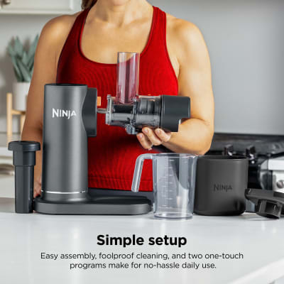  Ninja JC101 Cold Press Pro Juicer, Easy Clean, 1st Generation,  Graphite: Home & Kitchen