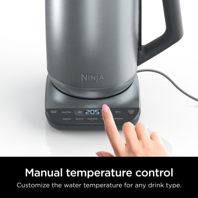 Ninja Black Perfect Temperature Kettle, Rapid Boil – KT200UK