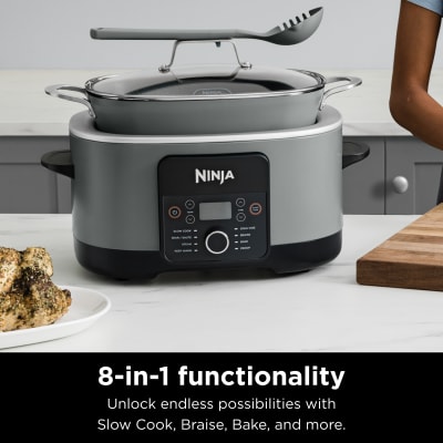  Ninja Foodi Possible Cooker 8.5qt Multi-Cooker, Cherry Tarte,  MC1000WM: Home & Kitchen