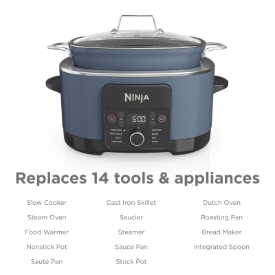 Ninja Foodi Possible Cooker, MC1000WMWH, Slow Cooker, White