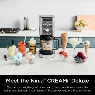 Ninja NC301 CREAMi Ice Cream Maker, for Gelato, Mix-ins, Milkshakes,  Sorbet, Smoothie Bowls & More, 7 One-Touch Programs, with (2) Pint  Containers 