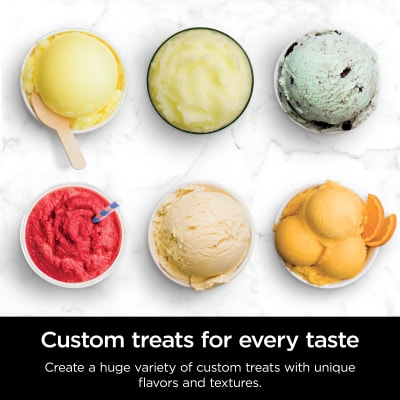 Ninja NC501 CREAMi Deluxe 11-in-1 Ice Cream & Frozen Treat Maker for Ice  Cream, Sorbet & Ninja XSKPNTLD2 Pints 2 Pack, Compatible with NC500 Series