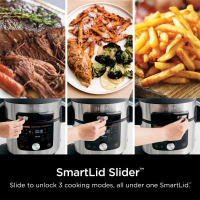 Ninja Foodi 10-in-1 8-Quart XL Pressure Cooker Air Fryer Multicooker,  Stainless, OS400 