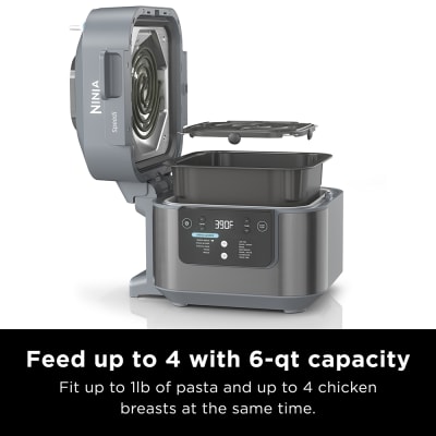 Ninja Speedi Rapid Cooker and Air Fryer, Sf300, 6-Qt. Capacity, 10-in-1 Functionality, Meal Maker, Sea Salt Gray