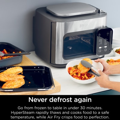 Ninja Combi All-in-One Multicooker, Oven, & Air Fryer, 10-in-1 Functions,  Stainless Steel, SFP700