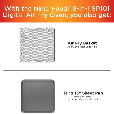 Ninja Foodi Digital Air Fryer Oven - Stainless Steel, 1 ct - Fry's