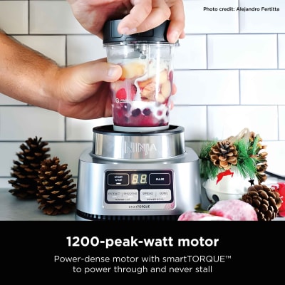 Ninja Foodi Power Blender Ultimate System with XL Smoothie Bowl Maker and  Nutrient Extractor