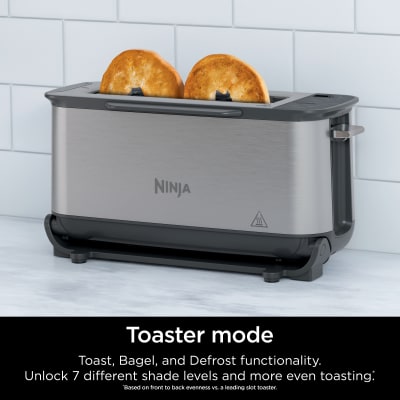 Ninja® Foodi® 2-in-1 Flip Toaster | Compact Toaster Oven