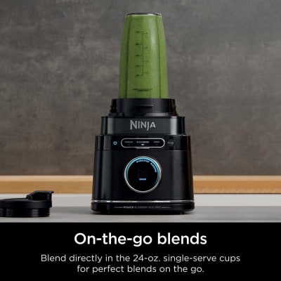 Ninja Detect Duo Power Blender Pro + Single Serve with BlendSense Technology | TB301