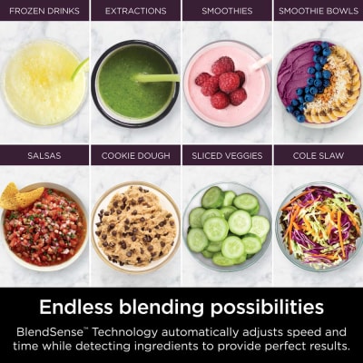 Ninja Detect™ Kitchen System Power Blender Plus Processor Pro with  BlendSense™ Technology Blenders & Kitchen Systems - Ninja