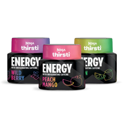 Ninja Sweetened Wild Berry Thirsti Energy Flavored Water Drops/3pk