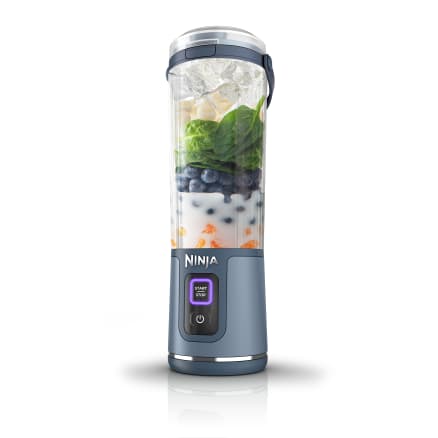 Ninja Blast™ Portable Blender Denim Blue, 18 oz Portable Blenders 