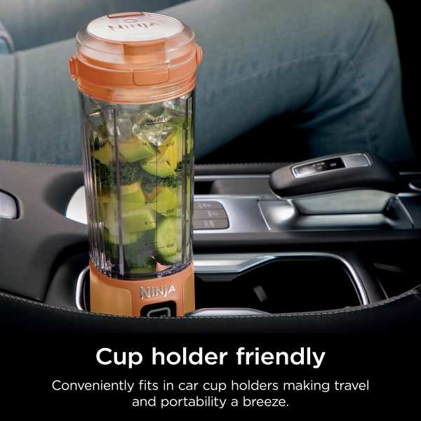 Ninja Blast™ Portable Blender Orange Apricot - Portable Blenders