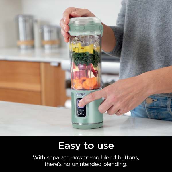 Ninja Blast™ Portable Blender Tinted Mint - Portable Blenders
