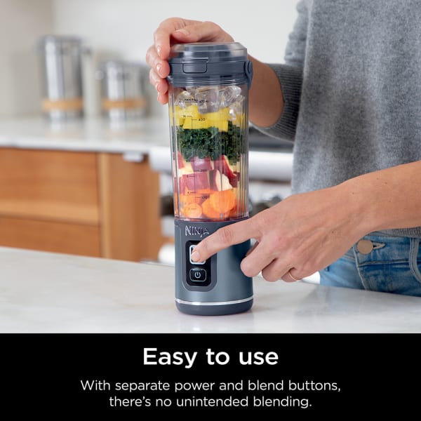 Ninja Blast™ Portable Blender Denim Blue - Portable Blenders