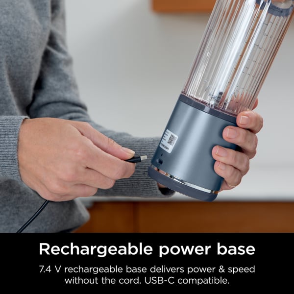 Ninja Blast™ Portable Blender Denim Blue - Portable Blenders
