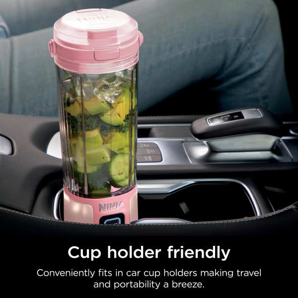 Ninja Blast™ Portable Blender Tinted Pink - Portable Blenders