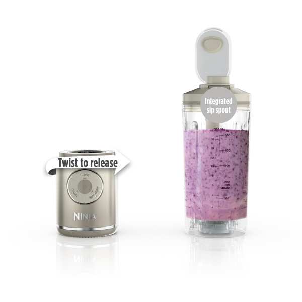 Ninja Blast™ Max Cordless Portable Blender Cream - Portable