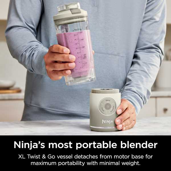 Ninja Blast Max 650ml ブレンダー Ninja Blast MAX Personal Cordless Blender for Smoothies