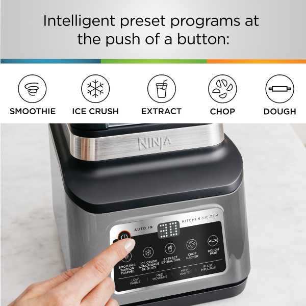 Ninja BN801 プロフェッショナルプラス 64オンス Ninja BN801 Professional Plus Kitchen System, Auto-iQ, 1200