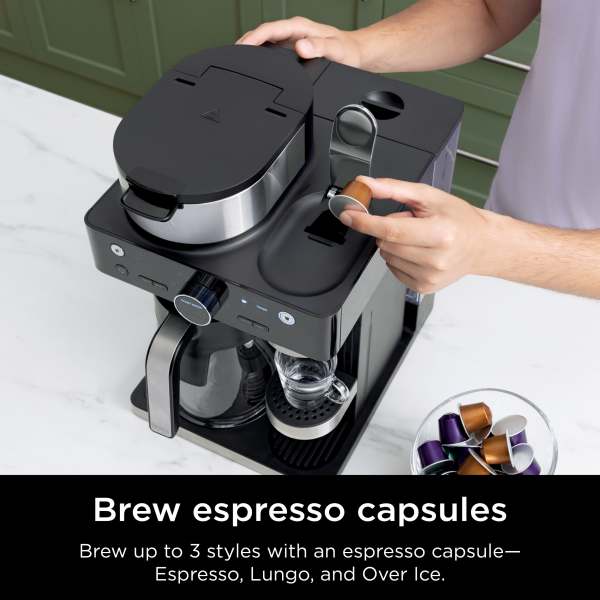 Ninja® Espresso & Coffee Barista System Coffee & Tea Makers Ninja® Espresso & Coffee Barista System Coffee & Tea Makers