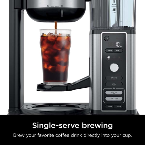 Ninja Hot Iced XL Coffee Maker with Rapid Cold Brew Coffee Tea Makers Ninja