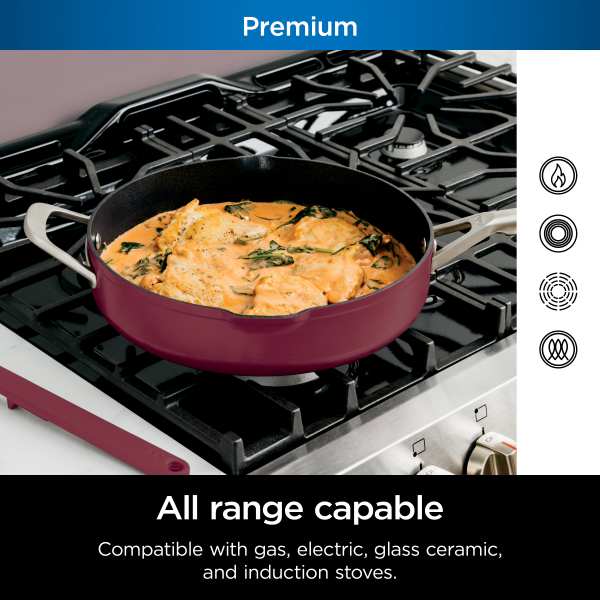 Ninja Neverstick™ Premium Set PossiblePan™ and Wireless Thermometer