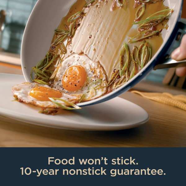 Ninja NeverStick™ Ceramic Pro 11-Piece Cookware Set Midnight Blue NeverStick™ Ceramic Pro™ - Ninja