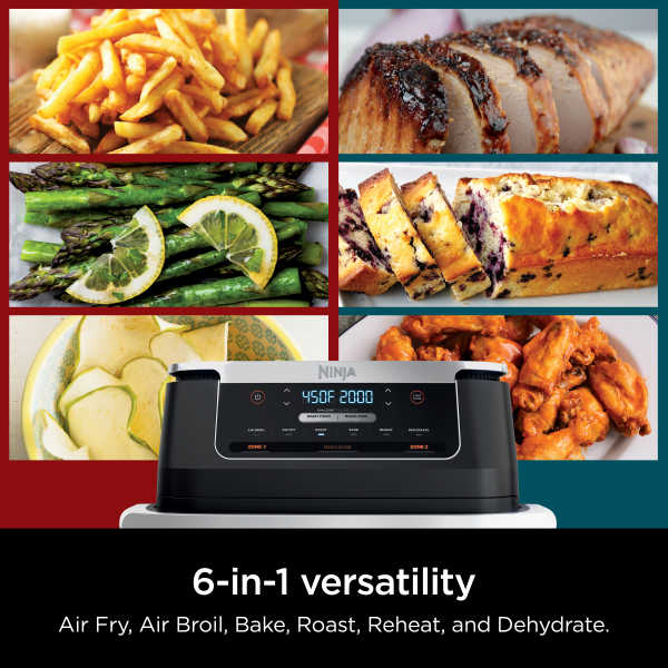 Ninja® Foodi® FlexBasket™ Air Fryer with 7qt MegaZone™ Air Fryers 