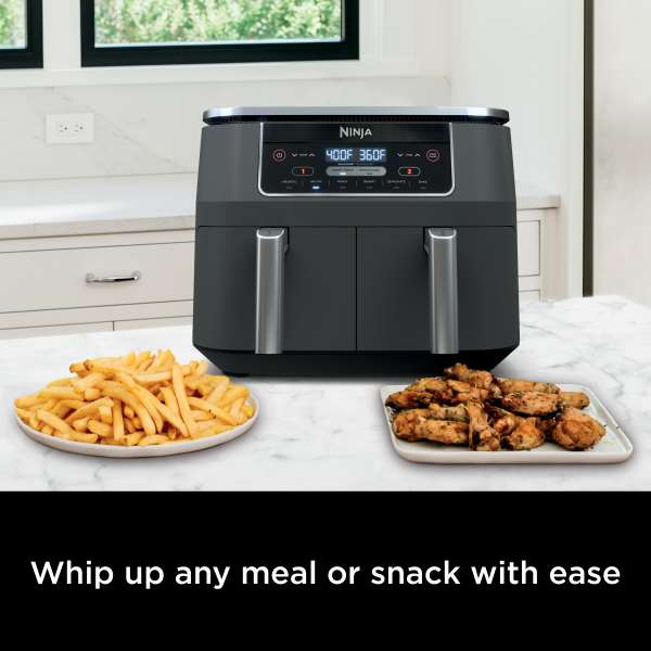 Ninja® Foodi™ 6-in-1 2-Basket Air Fryer with DualZone