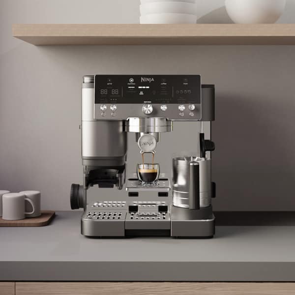 Ninja Luxe™ Café Premier Series Espresso Machine Drip Coffee Maker & Cold Brew Machine (Gunmetal)