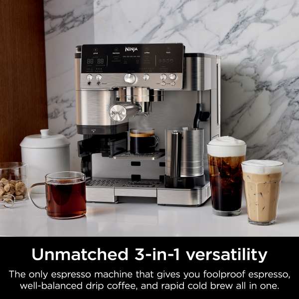 Ninja Luxe™ Café Premier Series Espresso Machine Drip Coffee Ninja Luxe™ Café Premier Series Espresso Machine Drip Coffee