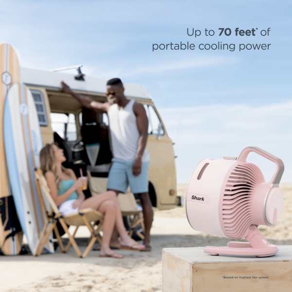 Shark™ FlexBreeze™ HydroGo™ Misting Portable Fan (Quartz Shark™ FlexBreeze™ HydroGo™ Misting Portable Fan (Quartz