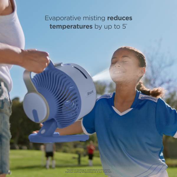 Shark™ FlexBreeze™ HydroGo™ Misting Portable Fan (Quartz Shark™ FlexBreeze™ HydroGo™ Misting Portable Fan (Quartz