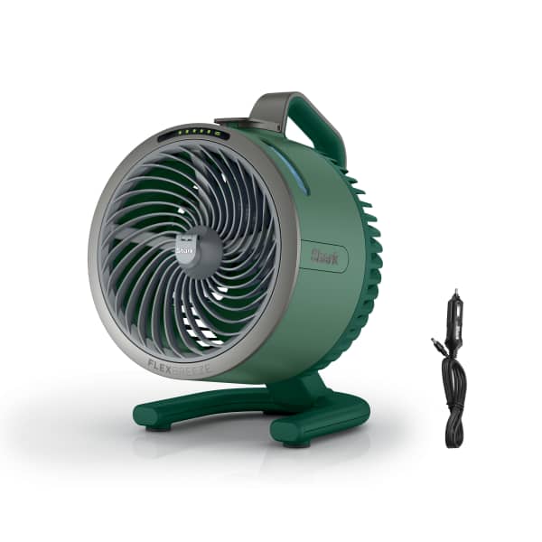Shark™ FlexBreeze™ HydroGo™ Misting Portable Fan & Car Charger (Spruce)