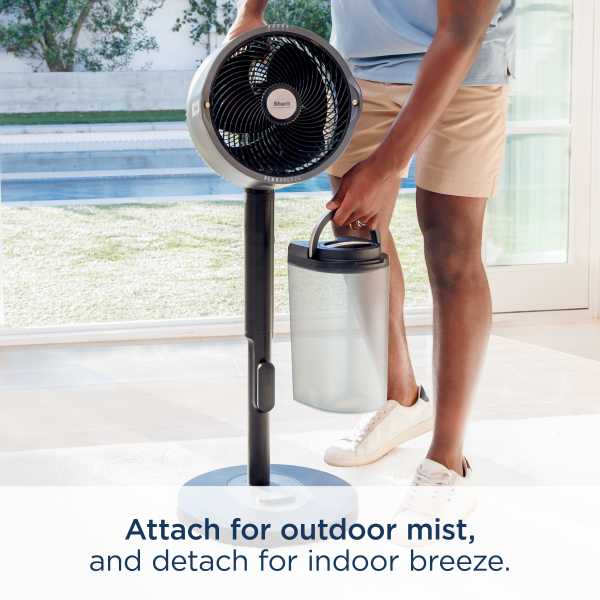 Shark FlexBreeze Pro Mist Fan Fans - Shark