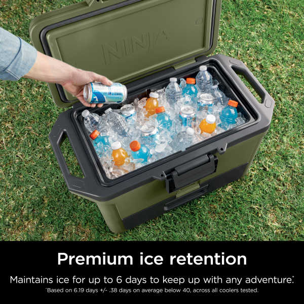 Ninja FrostVault™ 50qt Hard Cooler with Cold Dry Zone