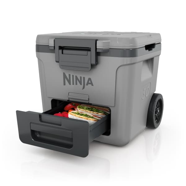 Slate Gray Ninja FrostVault™ 30 QT Chest Cooler With Wheels