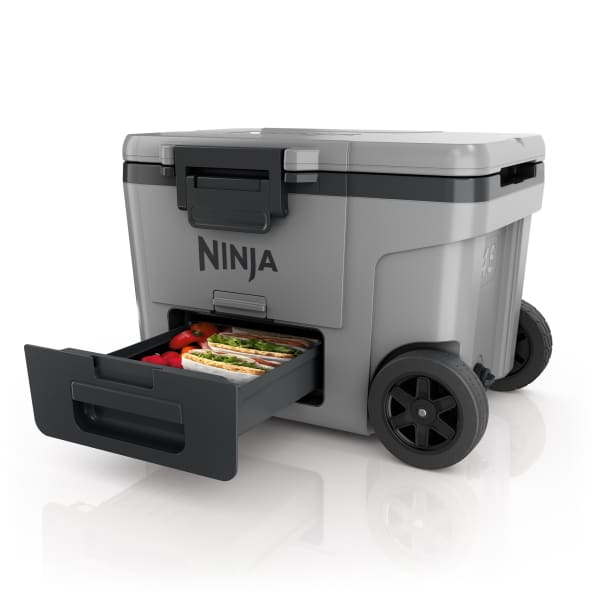 Ninja FrostVault™ 45qt Wheeled Cooler with Dry Zone (Slate Gray)