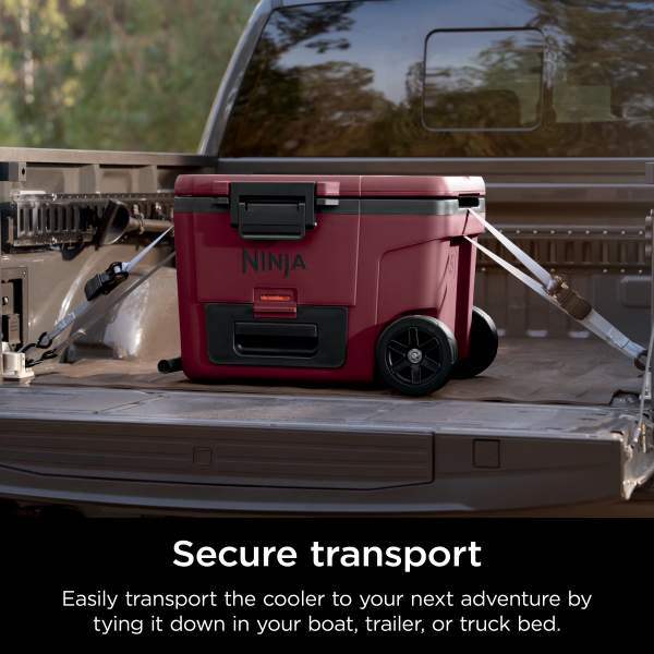 Ninja FrostVault™ 45qt Wheeled Cooler with Dry Zone (Canyon Ninja FrostVault™ 45qt Wheeled Cooler with Dry Zone (Canyon