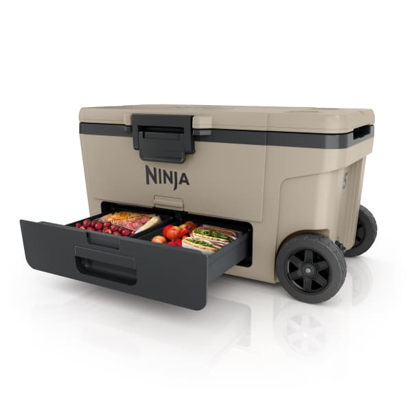 Birch Beige Ninja FrostVault™ 65 QT Chest Cooler With Wheels