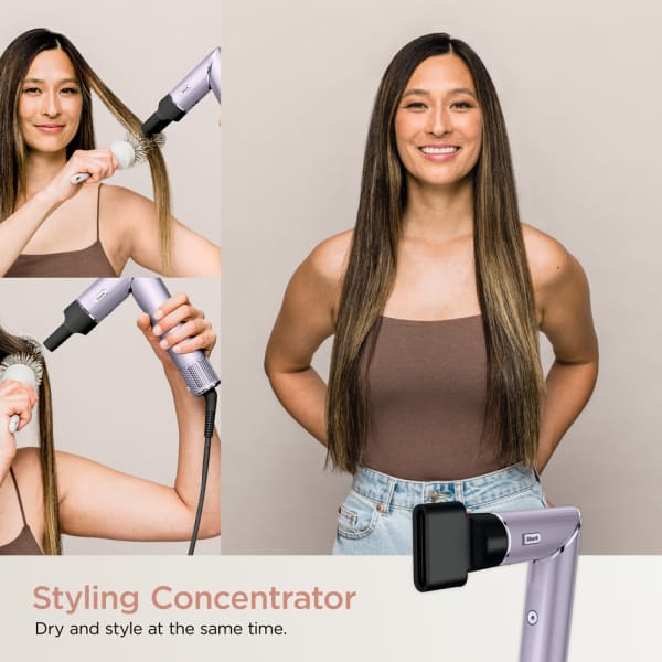 Versatile Styling Tool for All Hair Types - 5 in 1 Hair Dryer & Styling Comb