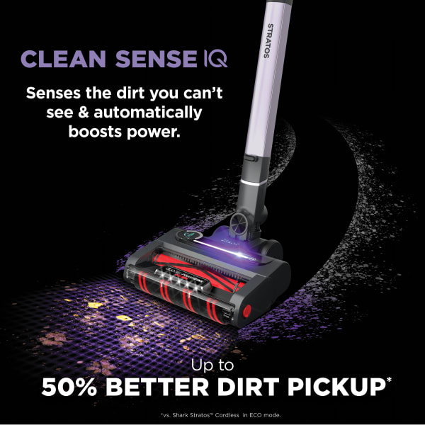 Shark Stratos™ Cordless with Clean Sense IQ, DuoClean Shark Stratos™ Cordless with Clean Sense IQ, DuoClean