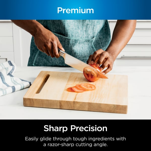 Ninja NeverDull™ Premium 13-Piece Wood Series Knife System Knife Sets - Ninja